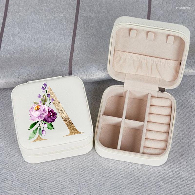 Jewelry Pouches Travel Storage Box Gold Letter Portable Organizer Case Earrings Necklace Ring Display
Jewelry Pouches Travel Storage Box Gold Letter Portable Organizer Case Earrings Necklace Ring Display