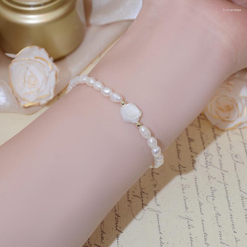 Charm Bracelets Trend Delicate Natural Pearl Bracelet For Women Feminine Elegant Flower Exquisite Fashion Lady Jewelry GiftCharm Raym22
Charm Bracelets Trend Delicate Natural Pearl Bracelet For Women Feminine Elegant Flower Exquisite Fashion Lady Jewelry GiftCharm Raym22