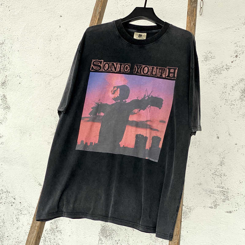 Fashion designer luxury SAINT MICHA CHO Halloween Scarecrow Limited High Street Made Old Wash Vintage Short Sleeve super high quality, Black6
Fashion designer luxury SAINT MICHA CHO Halloween Scarecrow Limited High Street Made Old Wash Vintage Short Sleeve super high quality, Black6