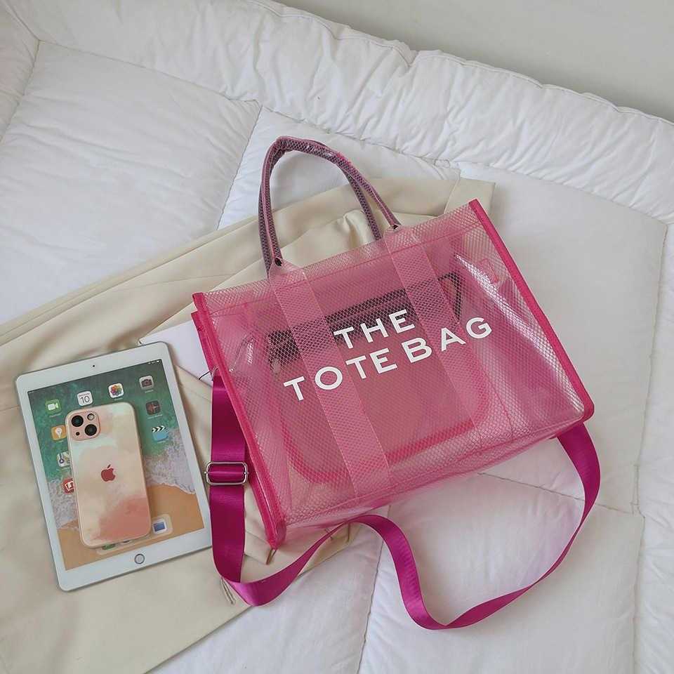 Hot Products Evening Bags Transparent Beach bag Large Capacity marc Tote Bag totes Single Shoulder Shopping Bag Elegant purse Handbag Fashion crossbody Bag 230510, Black
Hot Products Evening Bags Transparent Beach bag Large Capacity marc Tote Bag totes Single Shoulder Shopping Bag Elegant purse Handbag Fashion crossbody Bag 230510, Black