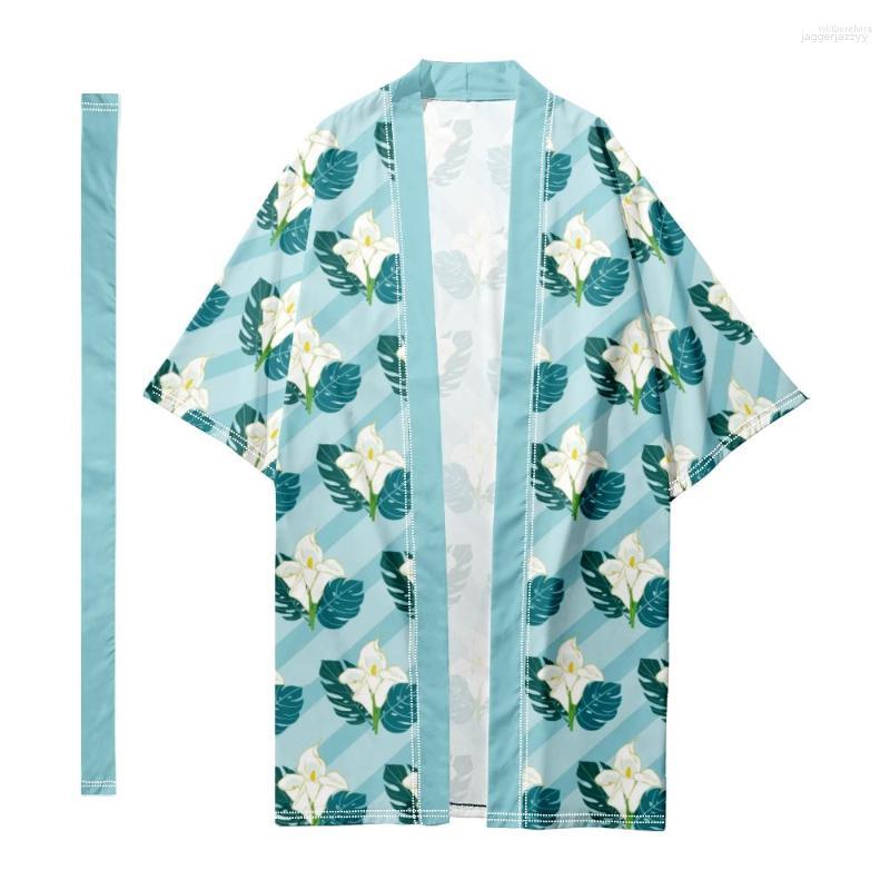 Ethnic Clothing Men's Japanese Traditional Floral Pattern Stripes Long Kimono Cardigan Samurai Bathrobes Shirt Yukata Jacket
Ethnic Clothing Men's Japanese Traditional Floral Pattern Stripes Long Kimono Cardigan Samurai Bathrobes Shirt Yukata Jacket
