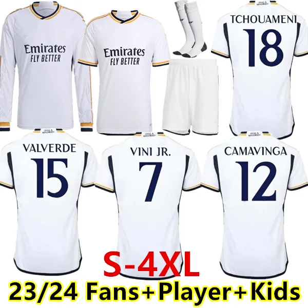 23 24 FANS Player Soccer Jerseys RODRGO Camiseta Football Jerseys VINI JR TCHOUAMENI Football Shirt Kids Real Madrids Camiseta De Futbol Bellingham, 23/24 home player3
23 24 FANS Player Soccer Jerseys RODRGO Camiseta Football Jerseys VINI JR TCHOUAMENI Football Shirt Kids Real Madrids Camiseta De Futbol Bellingham, 23/24 home player3