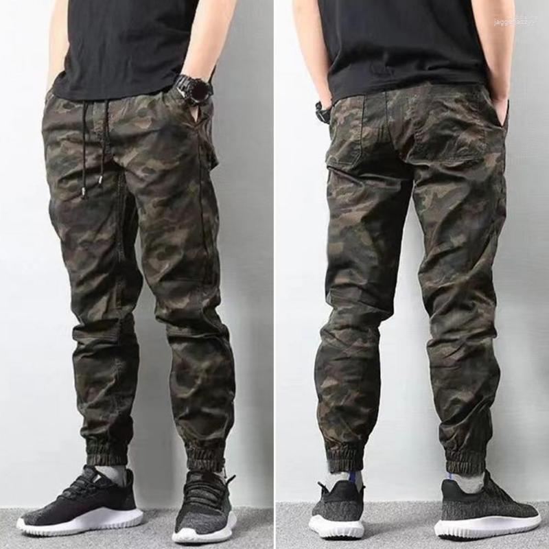 Men's Pants Men's Camouflage Tactical Sweatpants Cargo Drawstring Autumn Spring Elastic Trousers Men Ankle Tied Joggers Waist Harem
Men's Pants Men's Camouflage Tactical Sweatpants Cargo Drawstring Autumn Spring Elastic Trousers Men Ankle Tied Joggers Waist Harem
