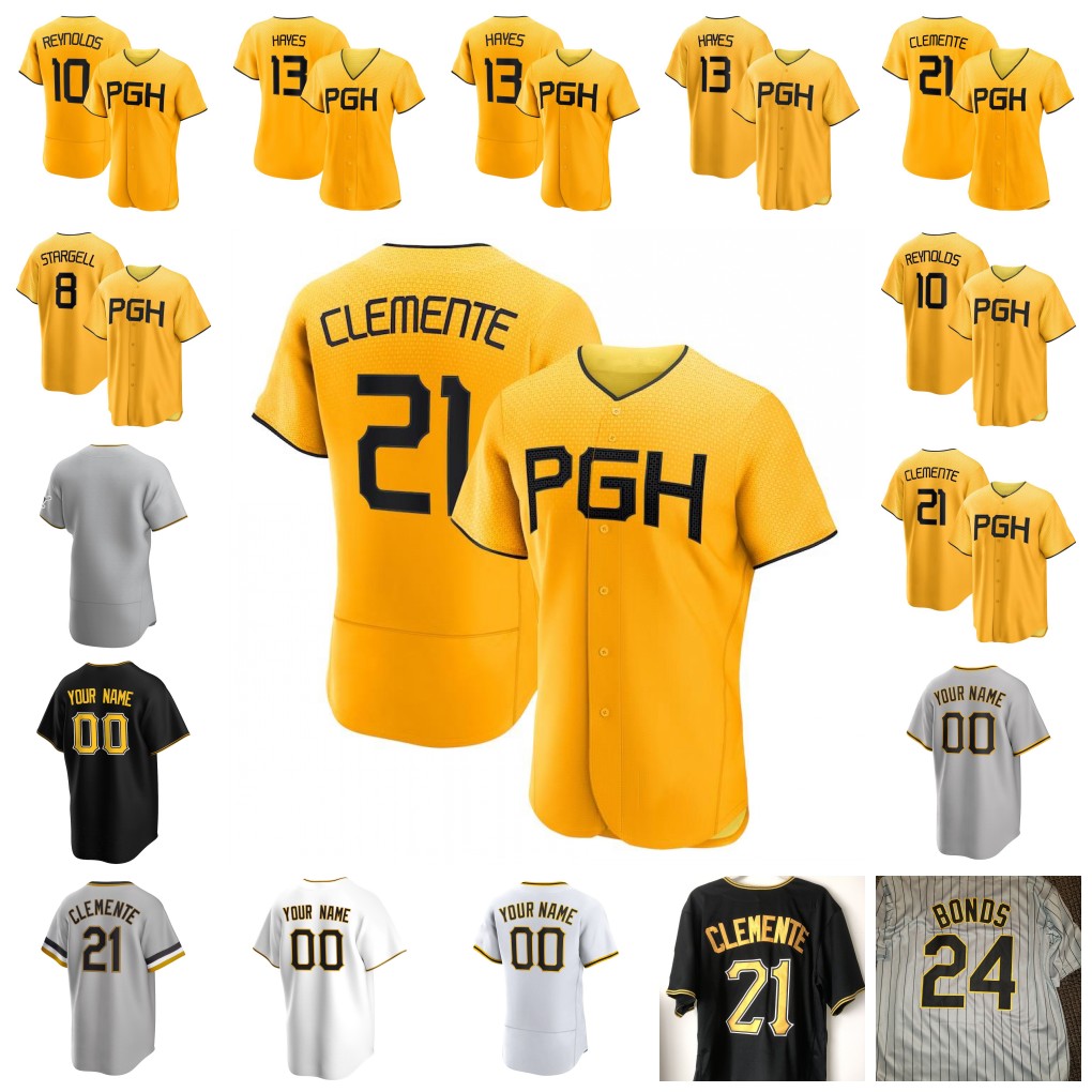 Andrew 22 McCutchen 2023 City Connect Jersey Bryan Reynolds Roberto Clemente Oneil Cruz Hayes Jack Suwinski Ji Hwan Bae A.J. Burnett Baseball Jerseys Stitched, As pics
Andrew 22 McCutchen 2023 City Connect Jersey Bryan Reynolds Roberto Clemente Oneil Cruz Hayes Jack Suwinski Ji Hwan Bae A.J. Burnett Baseball Jerseys Stitched, As pics