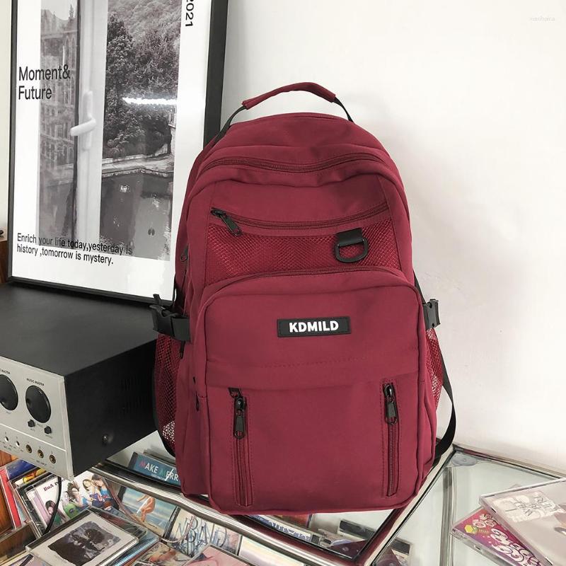 School Bags Women Backpack Large Capacity Ladies Book Nylon Fashion Simple Portable Lovely Multi Pocket College, Black
School Bags Women Backpack Large Capacity Ladies Book Nylon Fashion Simple Portable Lovely Multi Pocket College, Black