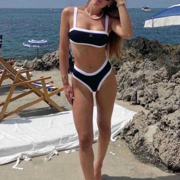 Women's Swimwear Summer Designer Womens Swimsuit High-end Luxury Beach Sexy Fashion Bikini Black White Correct Version, 33
Women's Swimwear Summer Designer Womens Swimsuit High-end Luxury Beach Sexy Fashion Bikini Black White Correct Version, 33