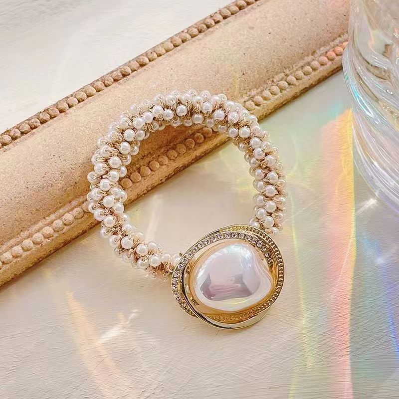 Heavy Industry Pearl Hair Ring, Pearl Headrope Headwear, New Small Fashion Tie Horse Tail Hair Rope, Light Luxury Hair Accessories
Heavy Industry Pearl Hair Ring, Pearl Headrope Headwear, New Small Fashion Tie Horse Tail Hair Rope, Light Luxury Hair Accessories