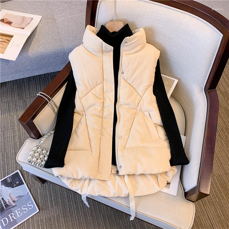 Women's Vests 2023 Autumn Winter Waistcoat Vest Down Cotton Women Bread Coat Fashion Loose Thicke Warm Female Outwear, Black
Women's Vests 2023 Autumn Winter Waistcoat Vest Down Cotton Women Bread Coat Fashion Loose Thicke Warm Female Outwear, Black