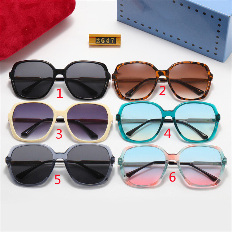 women designer sunglasses brand sunglasses for men New trend men's and women's sunglasses fashion Europe and the United States large frame sunglasses wholesale 2647
women designer sunglasses brand sunglasses for men New trend men's and women's sunglasses fashion Europe and the United States large frame sunglasses wholesale 2647