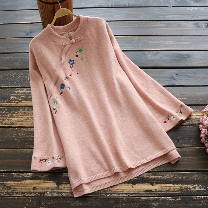 Ethnic Clothing Knitted Chinese Style Women T-Shirt 2023 Spring Slim Tang Suit Long Sleeve Loose Vintage Blouse And Top 31035
Ethnic Clothing Knitted Chinese Style Women T-Shirt 2023 Spring Slim Tang Suit Long Sleeve Loose Vintage Blouse And Top 31035