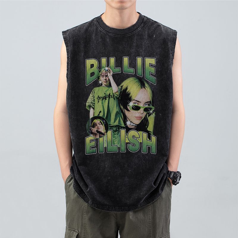 Retro vest summer Men' tshirt waistcoat Tees crew neck gym tank top oversized vintage graphic washed sleeveless graphic tshirt Short Sleeve Shirt Rock Band vests
Retro vest summer Men' tshirt waistcoat Tees crew neck gym tank top oversized vintage graphic washed sleeveless graphic tshirt Short Sleeve Shirt Rock Band vests
