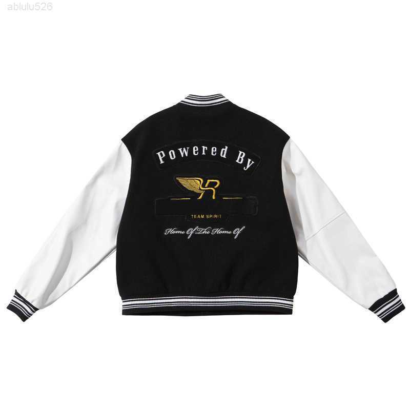 REP Embroidery Panelled Baseball Jacket Man Women Fashion Coat Oversize Baseball Uniform FZJK0618, Black
REP Embroidery Panelled Baseball Jacket Man Women Fashion Coat Oversize Baseball Uniform FZJK0618, Black