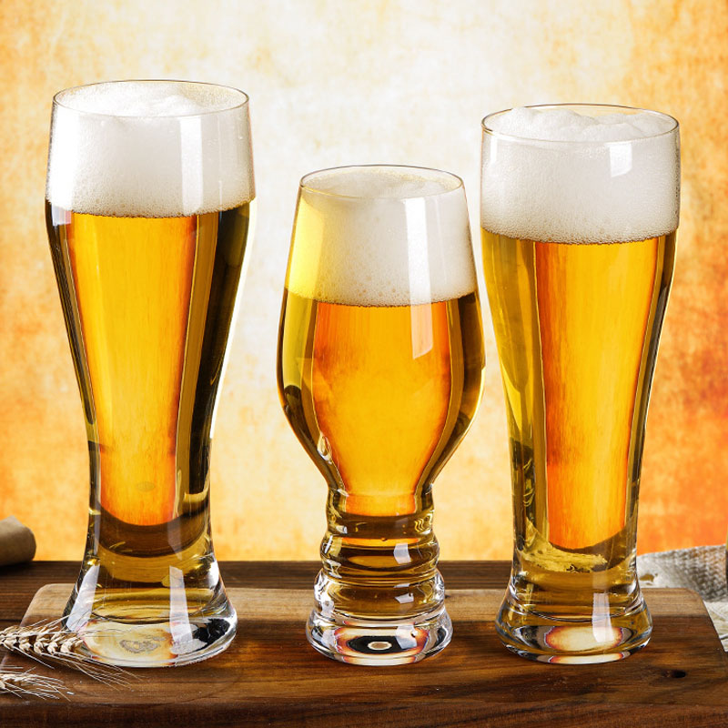 Classic Beer Glasses for Men Craft Beer Glass Solid Glassware Beer Cup Beer Gifts