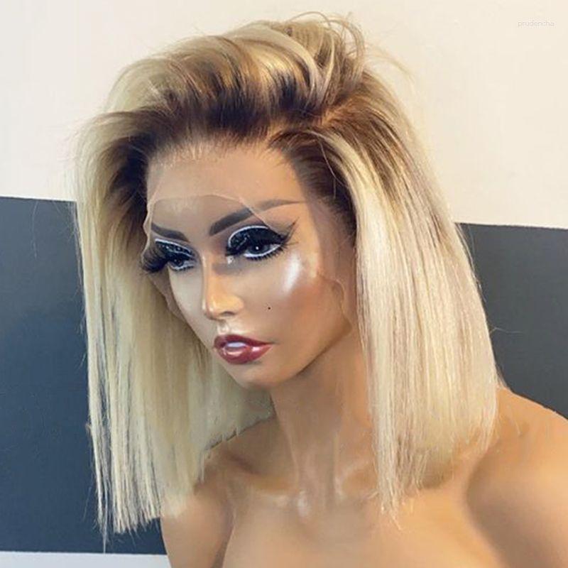 Ombre Blonde Short Bob Wigs 13x4 Straight Lace Front Human Hair Brazilian Colored Wig Pre Plucked With Baby, Picture shown
Ombre Blonde Short Bob Wigs 13x4 Straight Lace Front Human Hair Brazilian Colored Wig Pre Plucked With Baby, Picture shown