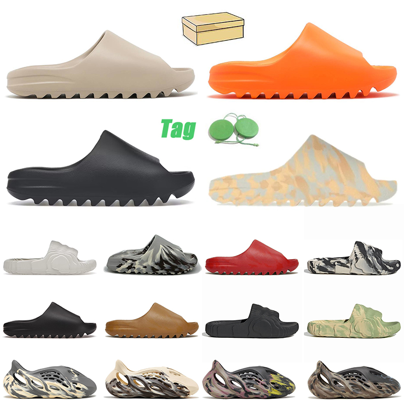 Designer Men Women Foam Runners yees Slides Slippers Sandals KW Onyx MX Cinder Sand Bone Resin Stone Sage Black Grey Slide Slipper Mens Womens Shoes Beach Slipper, A6 magic lime desert sand 36-45
Designer Men Women Foam Runners yees Slides Slippers Sandals KW Onyx MX Cinder Sand Bone Resin Stone Sage Black Grey Slide Slipper Mens Womens Shoes Beach Slipper, A6 magic lime desert sand 36-45