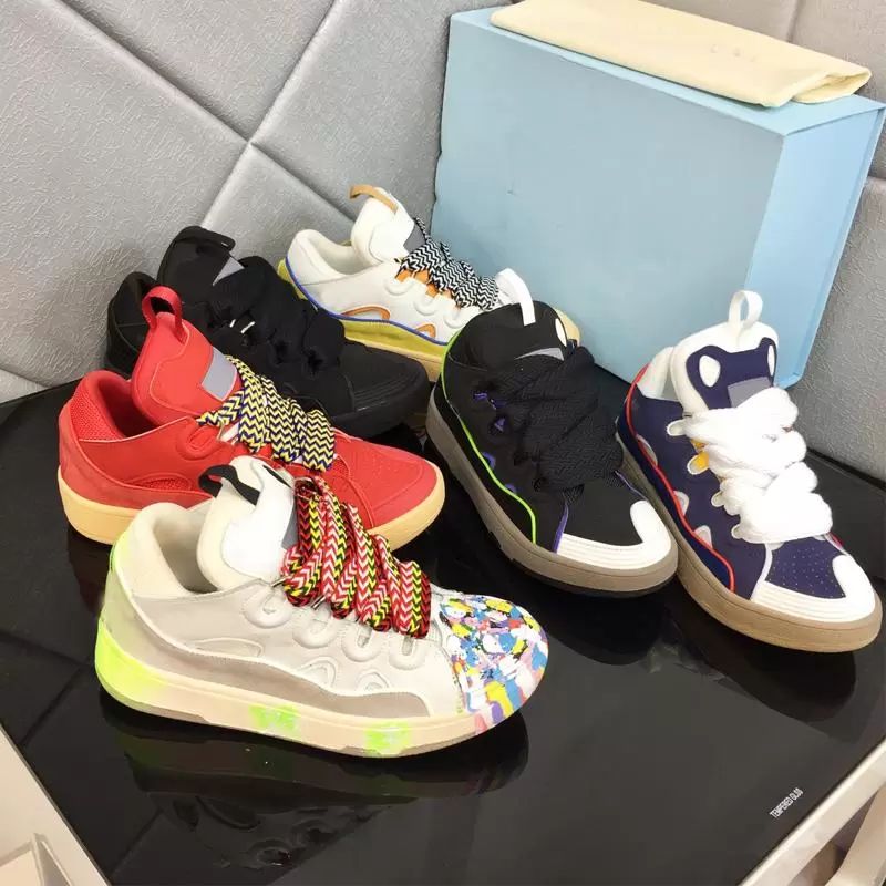 Basketball Shoes Lady Lace Trainers Man Sneakers Men Casual Designer Sneaker 100% Leather Gym Thick Bottom Platform Womens Large Size 35-45 with box, Pink
Basketball Shoes Lady Lace Trainers Man Sneakers Men Casual Designer Sneaker 100% Leather Gym Thick Bottom Platform Womens Large Size 35-45 with box, Pink