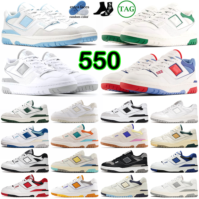 New 550 nb casual shoes for men women designer sneakers White Green Silver Birch Raincloud Sea Salt Black Red Blue Panda Dark Grey mens womens outdoor sports trainers, White pink
New 550 nb casual shoes for men women designer sneakers White Green Silver Birch Raincloud Sea Salt Black Red Blue Panda Dark Grey mens womens outdoor sports trainers, White pink