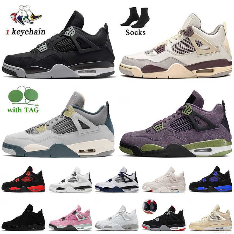 Top Fashion 2022 Women Mens Basketball Shoes Canvas Canyon Purple 4s Craft Midnight Navy Blue Red Thunder White Oreo Military Black Cat Sail, C42 black 40-47 
Top Fashion 2022 Women Mens Basketball Shoes Canvas Canyon Purple 4s Craft Midnight Navy Blue Red Thunder White Oreo Military Black Cat Sail, C42 black 40-47