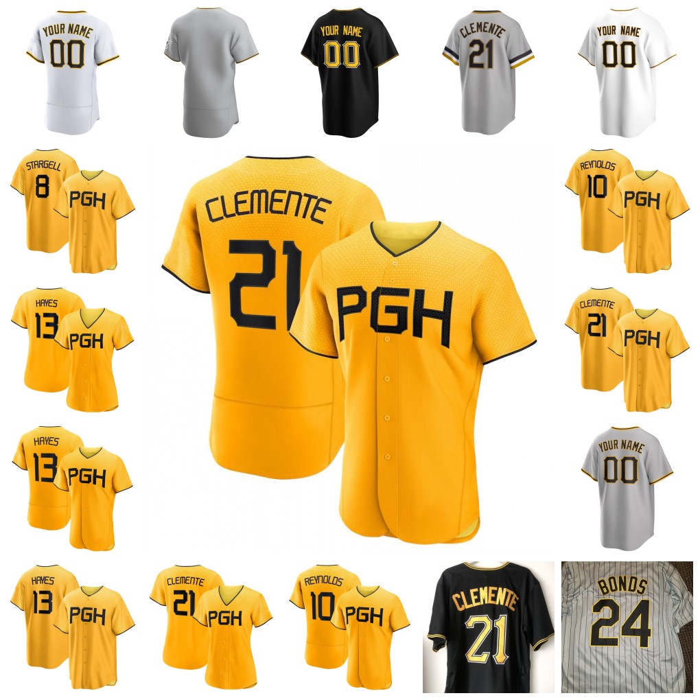 Andrew 22 McCutchen 2023 City Connect Jersey Bryan Reynolds Roberto Clemente Oneil Cruz Hayes Jack Suwinski Ji Hwan Bae A.J. Burnett Baseball Jerseys, Custom any name number
Andrew 22 McCutchen 2023 City Connect Jersey Bryan Reynolds Roberto Clemente Oneil Cruz Hayes Jack Suwinski Ji Hwan Bae A.J. Burnett Baseball Jerseys, Custom any name number