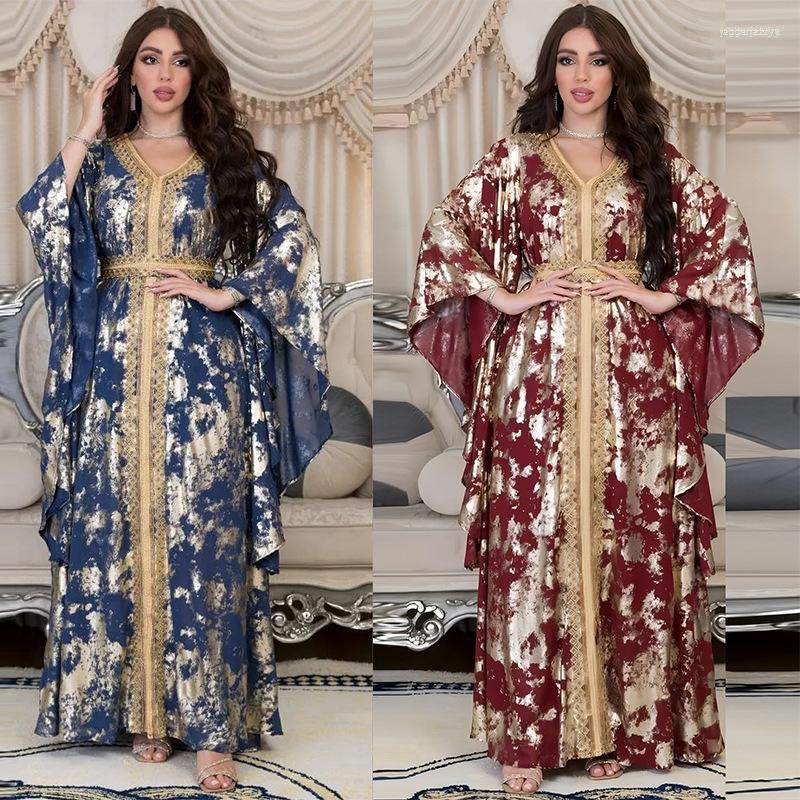 Ethnic Clothing 2023 Ramadan Kaftan Eid Muslim Dress Formal Moroccan Caftan Woman Chiffon Bronzing Robe Islam Femme Marocain Abaya
Ethnic Clothing 2023 Ramadan Kaftan Eid Muslim Dress Formal Moroccan Caftan Woman Chiffon Bronzing Robe Islam Femme Marocain Abaya