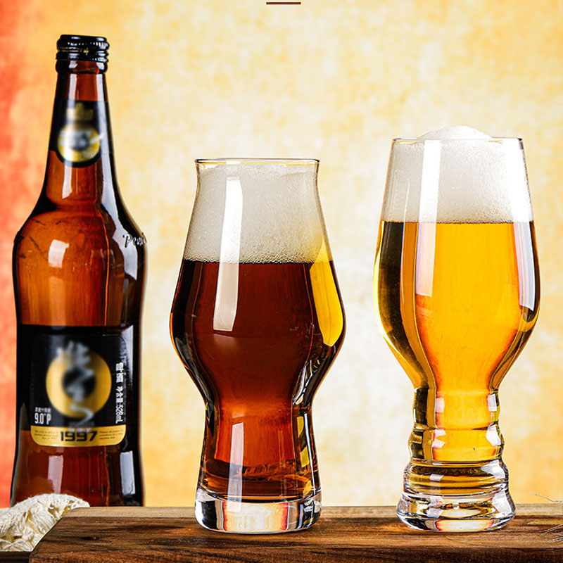 Classic Beer Glasses for Men Craft Beer Glass Solid Glassware Beer Cup Beer Gifts