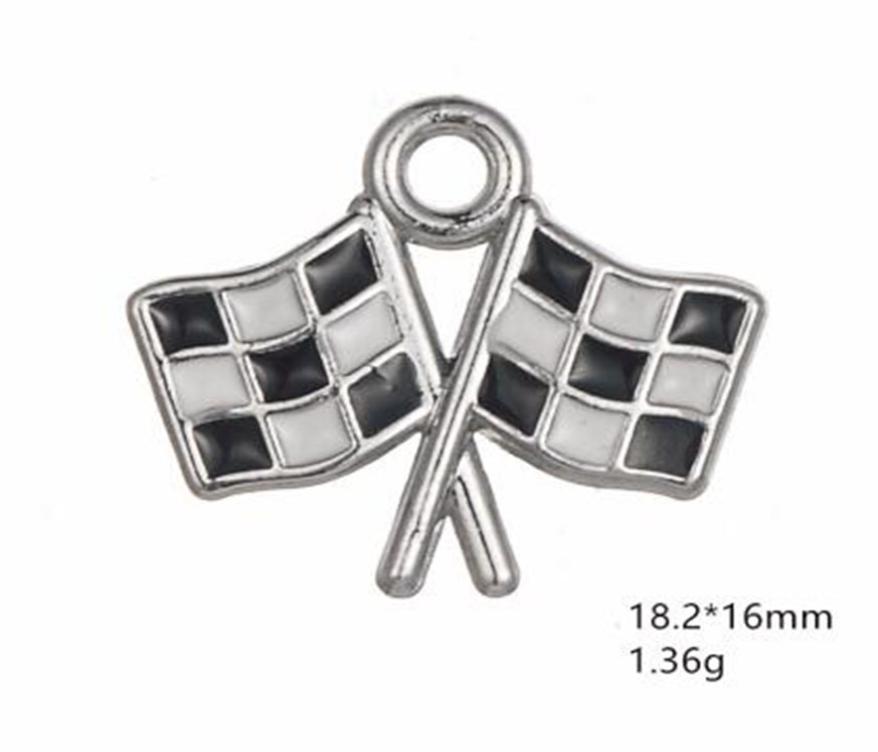 2021 Zinc Alloy Enamelled Black and White Check Flag Charms for Jewelry making Other customized jewelry5394018
2021 Zinc Alloy Enamelled Black and White Check Flag Charms for Jewelry making Other customized jewelry5394018