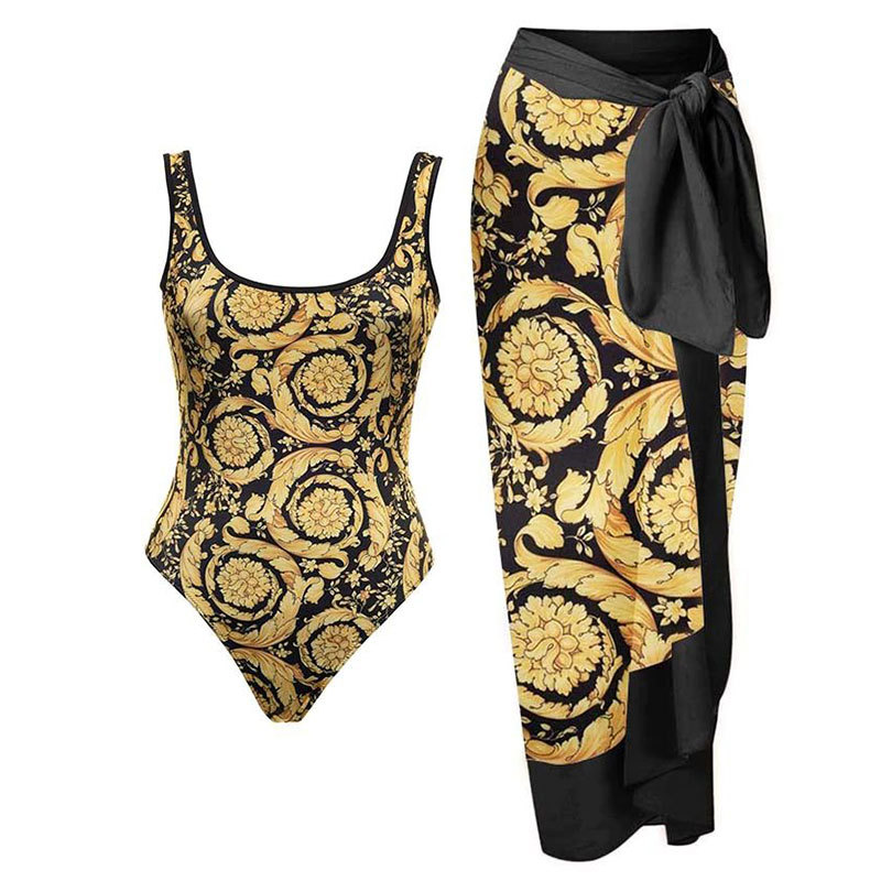 2023 Fashion Women's Floral Print Two-Piece Swimsuit Retro Style Brazilian Backless Swimwear Holiday Bathing Suit Beach, Skirt 01
2023 Fashion Women's Floral Print Two-Piece Swimsuit Retro Style Brazilian Backless Swimwear Holiday Bathing Suit Beach, Skirt 01