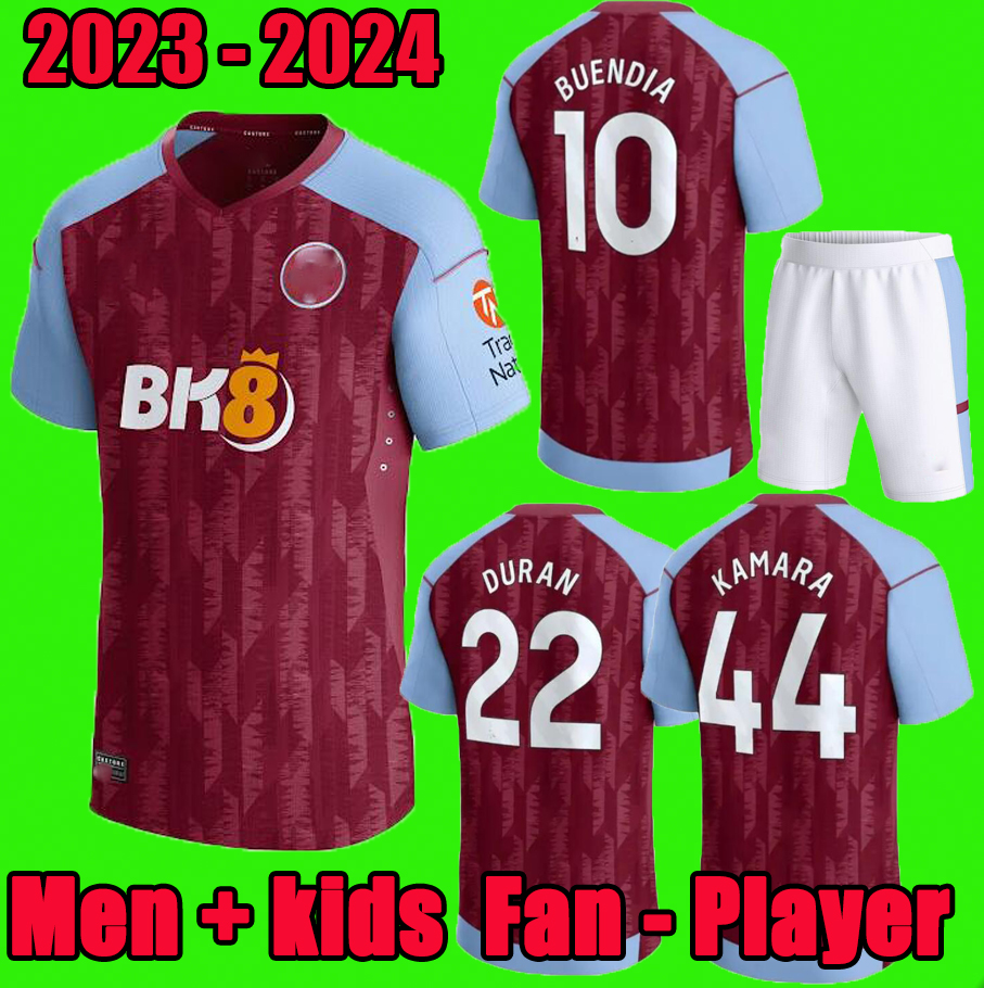KAMARA 23 24 Home Aston villaES Soccer Jerseys 2023 2024 WATKINS BUENDIA McGINN EL GHAZI DOUGLAS LUIZ MINGS KONSA CASH men kids kit football Shirts fans Player version
KAMARA 23 24 Home Aston villaES Soccer Jerseys 2023 2024 WATKINS BUENDIA McGINN EL GHAZI DOUGLAS LUIZ MINGS KONSA CASH men kids kit football Shirts fans Player version