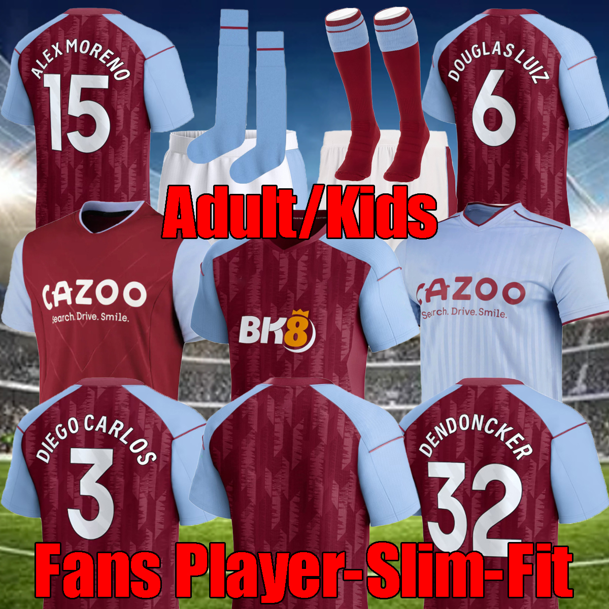 2023 Aston villaES Soccer Jerseys KAMARA WATKINS BUENDIA 23 24 Home red Away black Third McGINN EL GHAZI DOUGLAS LUIZ MINGS KONSA CASH Football shirt men kids Tops, 23 24 home+player+epl
2023 Aston villaES Soccer Jerseys KAMARA WATKINS BUENDIA 23 24 Home red Away black Third McGINN EL GHAZI DOUGLAS LUIZ MINGS KONSA CASH Football shirt men kids Tops, 23 24 home+player+epl