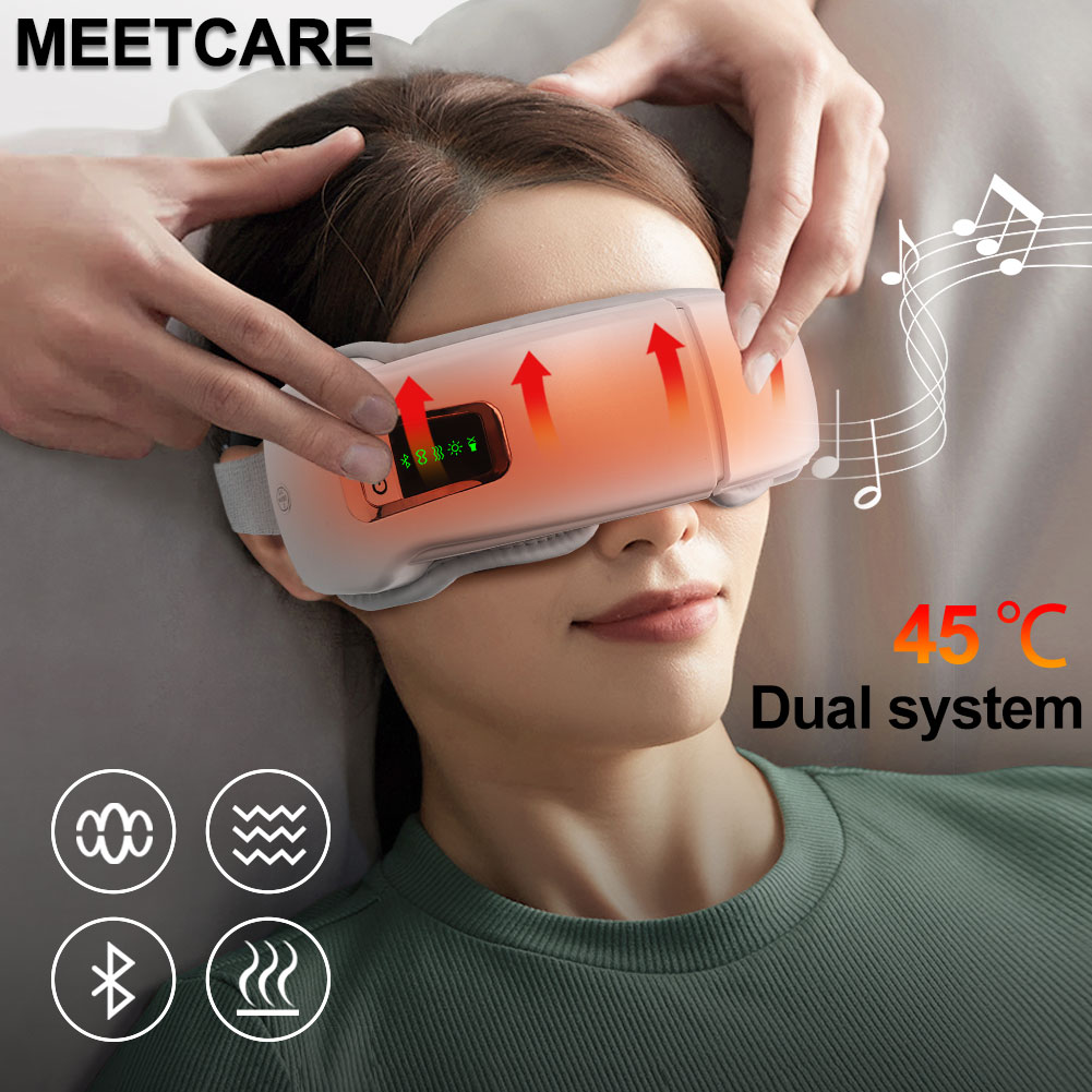 Eye Massager Eyes Fatigue Relief Smart Airbag Vibration Hot Compress Massage Bluetooth Music Relax Sleep Improve Anti Eye Bag
Eye Massager Eyes Fatigue Relief Smart Airbag Vibration Hot Compress Massage Bluetooth Music Relax Sleep Improve Anti Eye Bag