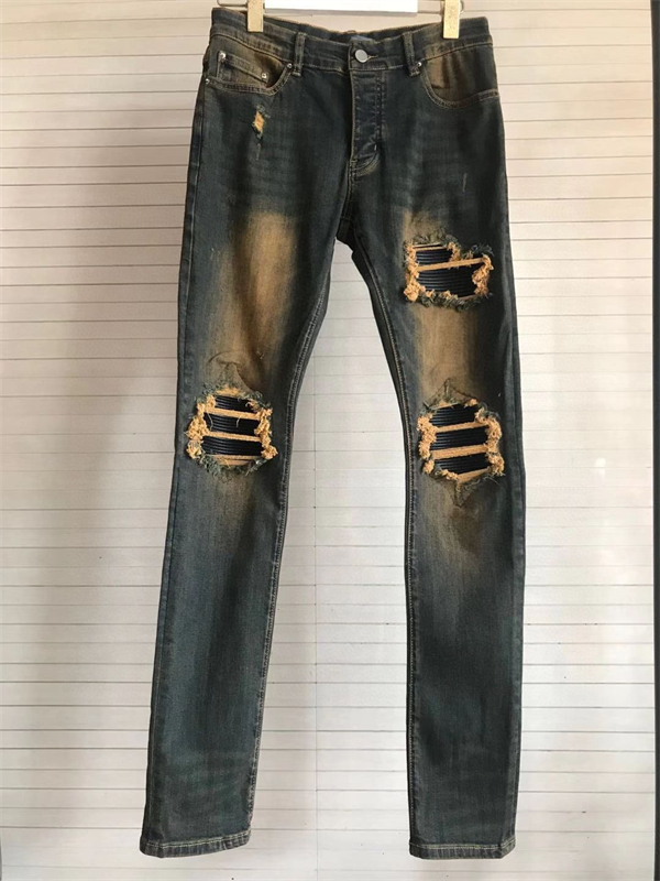 Mens Jeans Pants washing Ripped High Street Fashion Detail Knee black 22 letter Embroidery Men Slim Motorcycle For Mens Vintage Distressed Denim Jean Pants #05, 1#
Mens Jeans Pants washing Ripped High Street Fashion Detail Knee black 22 letter Embroidery Men Slim Motorcycle For Mens Vintage Distressed Denim Jean Pants #05, 1#