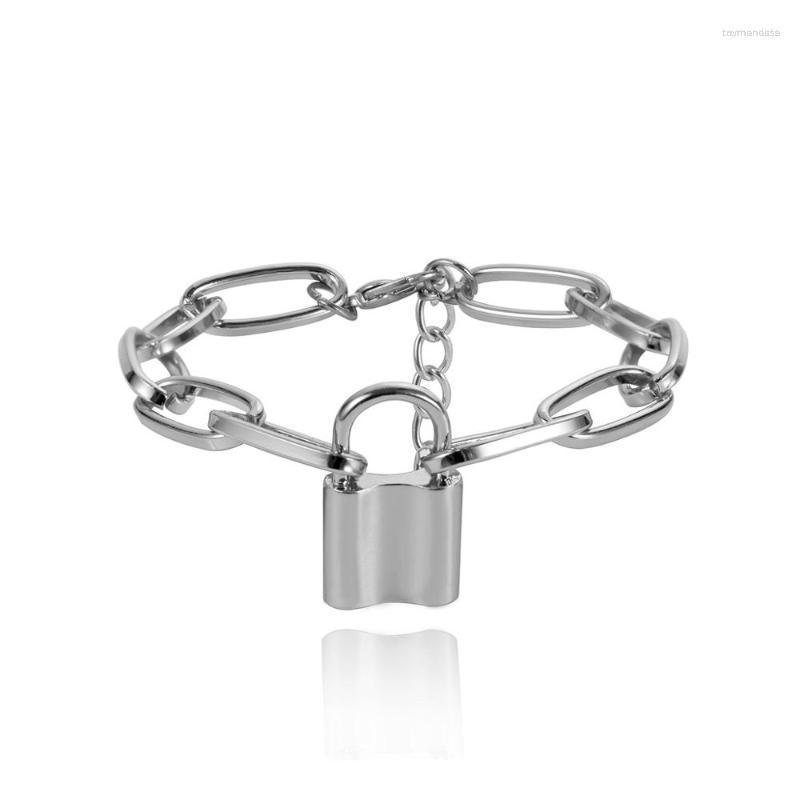 Charm Bracelets Punk Lock For Women Jewelry & Bangles Chain Bracelet Pulseira Feminina Raym22
Charm Bracelets Punk Lock For Women Jewelry & Bangles Chain Bracelet Pulseira Feminina Raym22