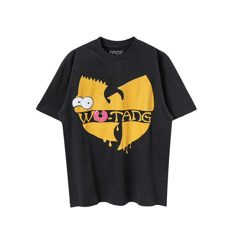 Fashion designer luxury Epidemic Vintage Wutang Foam Donut Wash Short Sleeve J Balvin Same Tee T-shirt super high quality, Wash water grey
Fashion designer luxury Epidemic Vintage Wutang Foam Donut Wash Short Sleeve J Balvin Same Tee T-shirt super high quality, Wash water grey