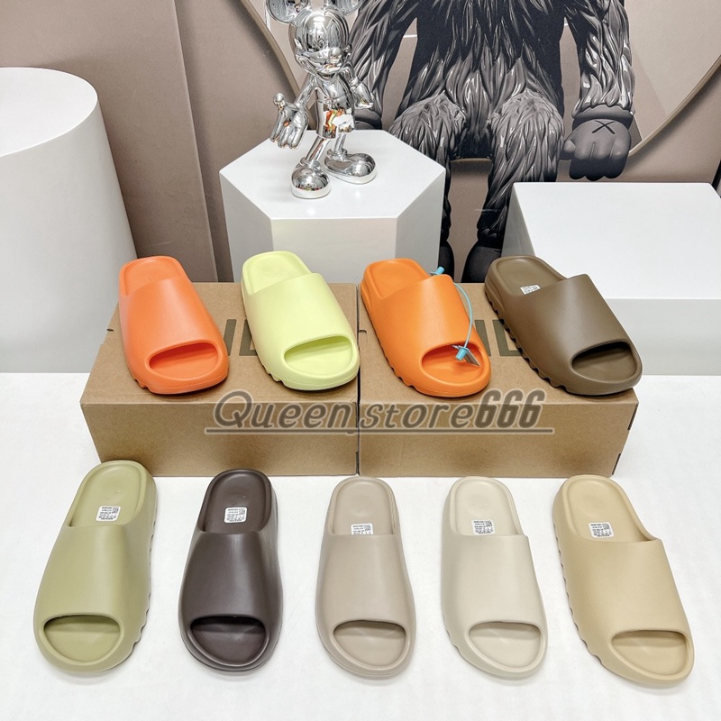 High quality Slippers EVA men woman Comfortable Sandals Glow Green Soot Onyx Black Bone Blue Resin Desert Sand Pure foam slides mens slide, 15
High quality Slippers EVA men woman Comfortable Sandals Glow Green Soot Onyx Black Bone Blue Resin Desert Sand Pure foam slides mens slide, 15