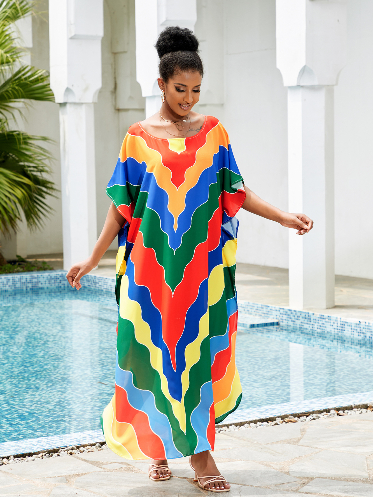 Swimsuit Cover Ups for Swimwear Rainbow Kaftans for Women 2023 Bohemian Maxi Dresses Holiday Bathing Suits, Army wave kaftans
Swimsuit Cover Ups for Swimwear Rainbow Kaftans for Women 2023 Bohemian Maxi Dresses Holiday Bathing Suits, Army wave kaftans