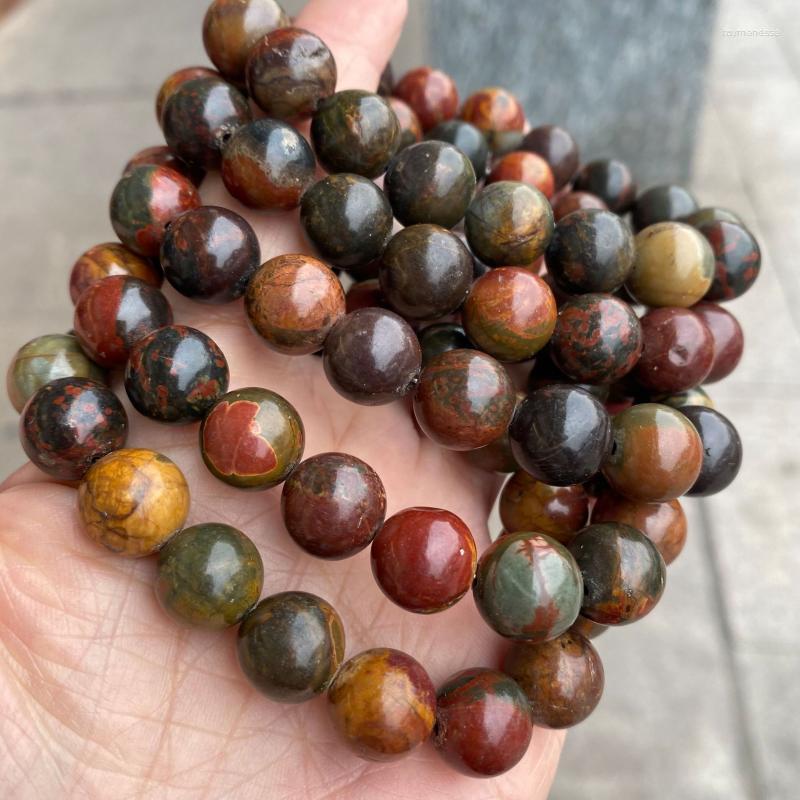 Strand Beaded Strands Natural Red Picasso Jasper Bracelet Round Beads Crystal Stones Jewelry Raym22
Strand Beaded Strands Natural Red Picasso Jasper Bracelet Round Beads Crystal Stones Jewelry Raym22