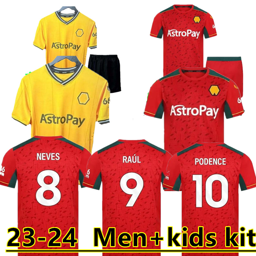 Wolves 23 Home Soccer Jerseys RAUL SEMEDO NETO NEVES TRINCAO Wanderers J OTTO PODENCE GIBBS HEE CHAN Wolverhampton 2023 2024 Football Shirts Men Kids Kit uniform 88, White
Wolves 23 Home Soccer Jerseys RAUL SEMEDO NETO NEVES TRINCAO Wanderers J OTTO PODENCE GIBBS HEE CHAN Wolverhampton 2023 2024 Football Shirts Men Kids Kit uniform 88, White