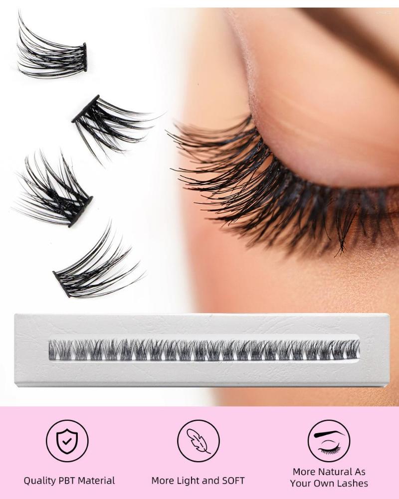 False Eyelashes DIY Clusters Eyelash Extension Dovetail Segmented Lashes 48 Volume Natural Bundles
False Eyelashes DIY Clusters Eyelash Extension Dovetail Segmented Lashes 48 Volume Natural Bundles