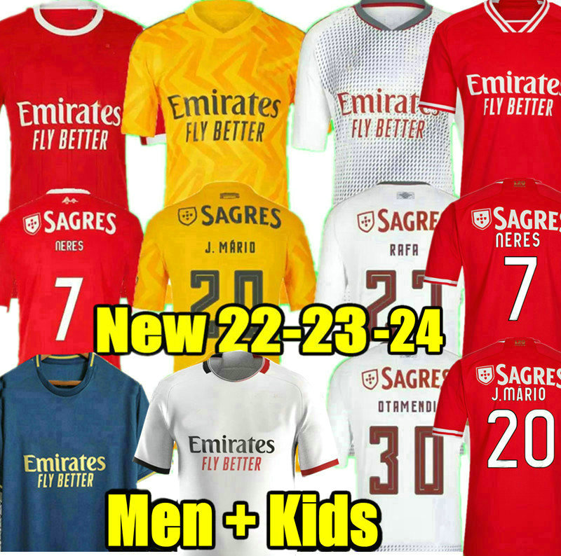 RAFA 22 23 24 Benfica soccer jerseys Neres G RAMOS 2023 2024 Away third Enzo Men kids kit Football shirt OTAMENDI Grimaldo Joao Mario Yaremchuk Grimaldo, 23 24 home aldult patch
RAFA 22 23 24 Benfica soccer jerseys Neres G RAMOS 2023 2024 Away third Enzo Men kids kit Football shirt OTAMENDI Grimaldo Joao Mario Yaremchuk Grimaldo, 23 24 home aldult patch