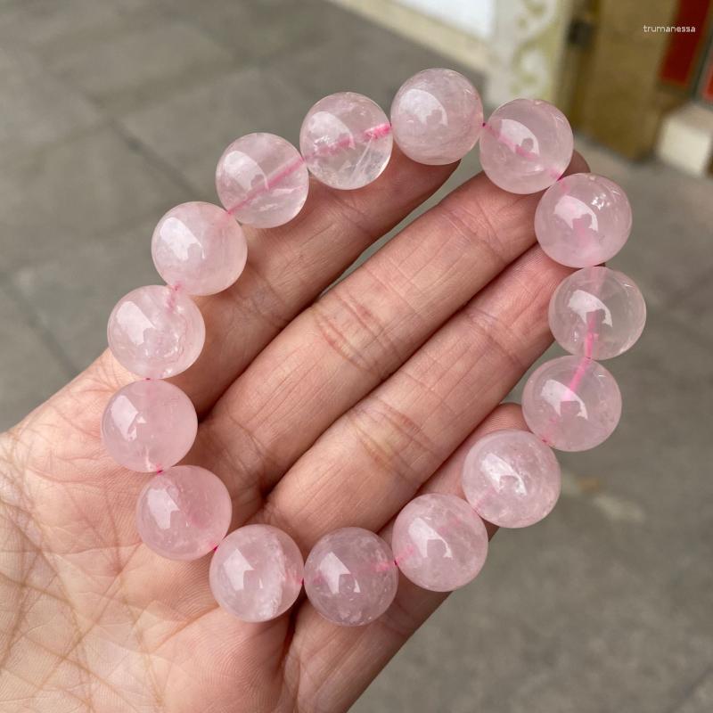 Strand Beaded Strands Natural Pink Crystal Bracelet Rose Quartz Stone Beads Love Crystals Jewelry Raym22
Strand Beaded Strands Natural Pink Crystal Bracelet Rose Quartz Stone Beads Love Crystals Jewelry Raym22