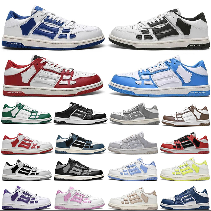 2023 Designer ourdoor Shoes Skel Top Low Bones Leather Sneakers Skeleton Blue Red White Black Green Grey Brown Men Women casual Sports mens trainers big size 36-46, 18
2023 Designer ourdoor Shoes Skel Top Low Bones Leather Sneakers Skeleton Blue Red White Black Green Grey Brown Men Women casual Sports mens trainers big size 36-46, 18