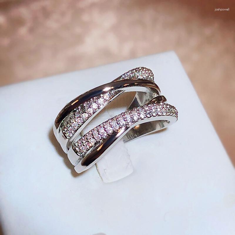 Wedding Rings Personalized Shining Trend Zirconia Double Layer Winding Adjustable Ring For Women's Live House Music Festival Jewelry
Wedding Rings Personalized Shining Trend Zirconia Double Layer Winding Adjustable Ring For Women's Live House Music Festival Jewelry