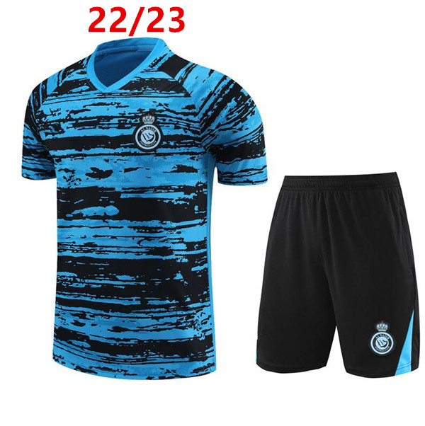 23 24 Al Nassr FC Football Jerseys 2023 2024 Ronaldo Masharipov Abbard Martinnez Short Sleeve Training Shirt Men's and Kids Sets, Blue
23 24 Al Nassr FC Football Jerseys 2023 2024 Ronaldo Masharipov Abbard Martinnez Short Sleeve Training Shirt Men's and Kids Sets, Blue