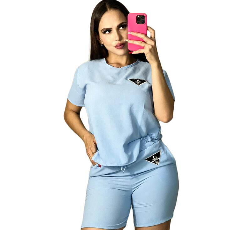 Designer Tracksuits Women Summer Fashion Casual Two Piece Set Checkered Triangle Print Short Sleeve And Shorts 2 Piece Outfits, 03
Designer Tracksuits Women Summer Fashion Casual Two Piece Set Checkered Triangle Print Short Sleeve And Shorts 2 Piece Outfits, 03