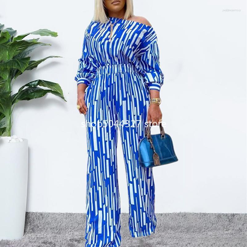 Ethnic Clothing Women Blue Striped Printed Two Pieces Set Long Sleeve Blouse Tops With High Waist Pants Casual Fashion Spring Summer Female
Ethnic Clothing Women Blue Striped Printed Two Pieces Set Long Sleeve Blouse Tops With High Waist Pants Casual Fashion Spring Summer Female