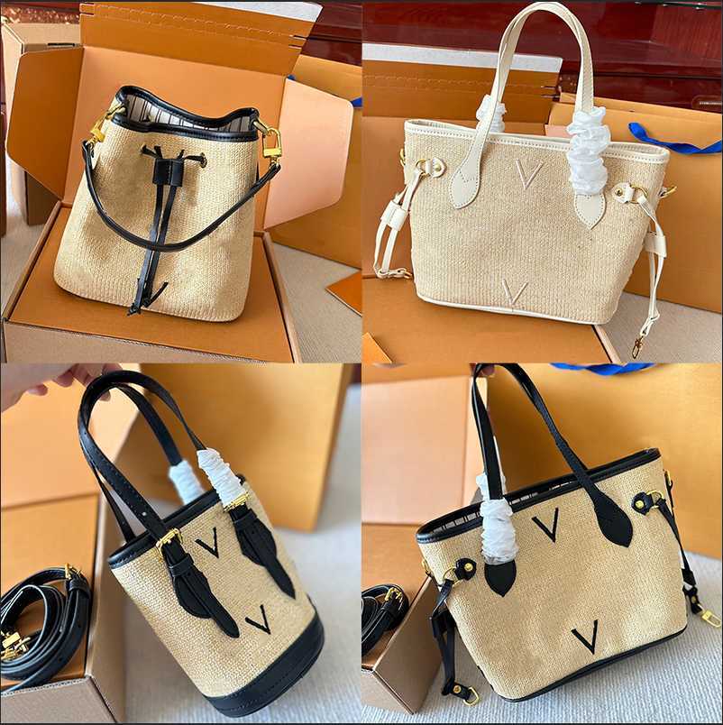 Designer bag luxury straw bag bucket bag new popular beach bag travel vacation bag khaki straw shoulder bag mini shopping bag vegetable basket crossbody bag 230617, Black 13*17cm
Designer bag luxury straw bag bucket bag new popular beach bag travel vacation bag khaki straw shoulder bag mini shopping bag vegetable basket crossbody bag 230617, Black 13*17cm