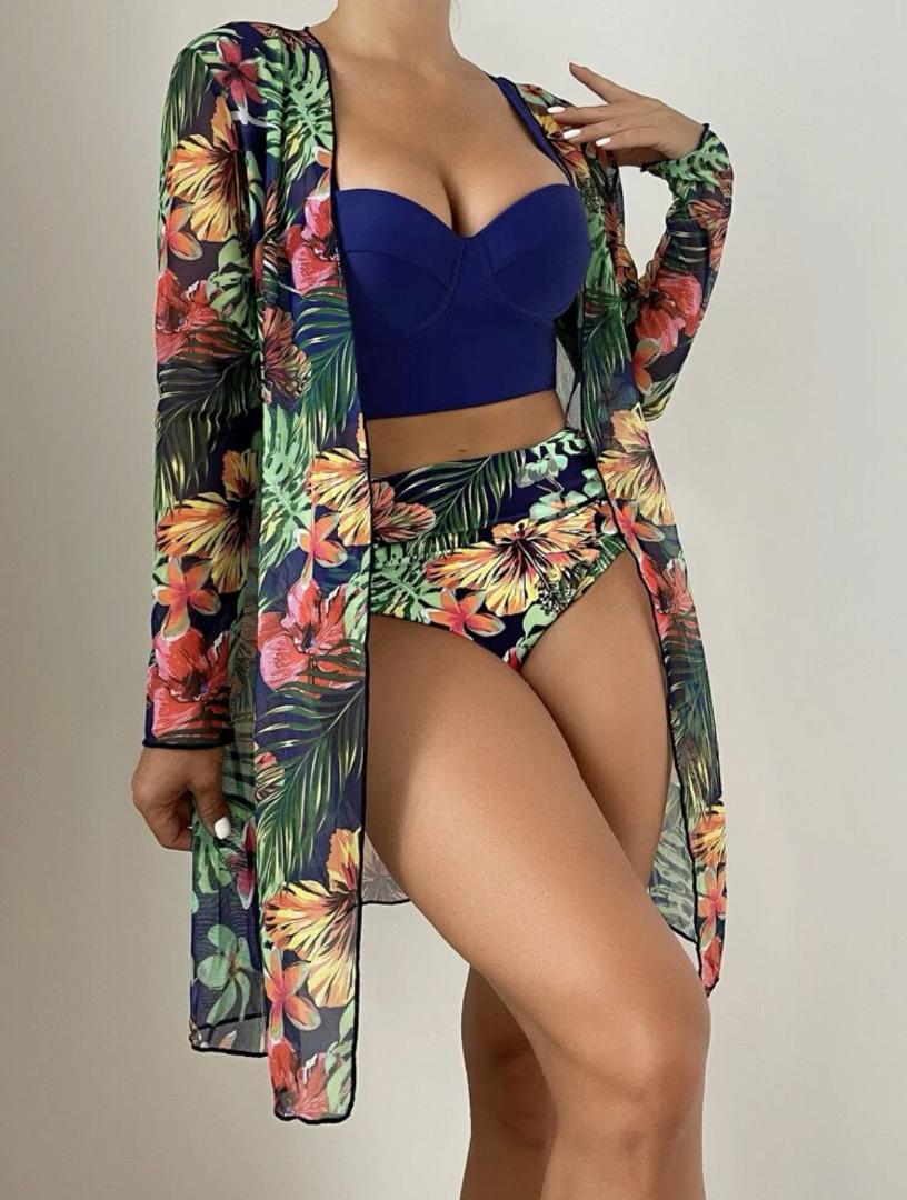 2022 3pack Underwire Bikini High Waist Swimwear Women Push Up Swimsuit Biquini Backless Bathing Suit Beach Wear Summer, Sm2201d1
2022 3pack Underwire Bikini High Waist Swimwear Women Push Up Swimsuit Biquini Backless Bathing Suit Beach Wear Summer, Sm2201d1