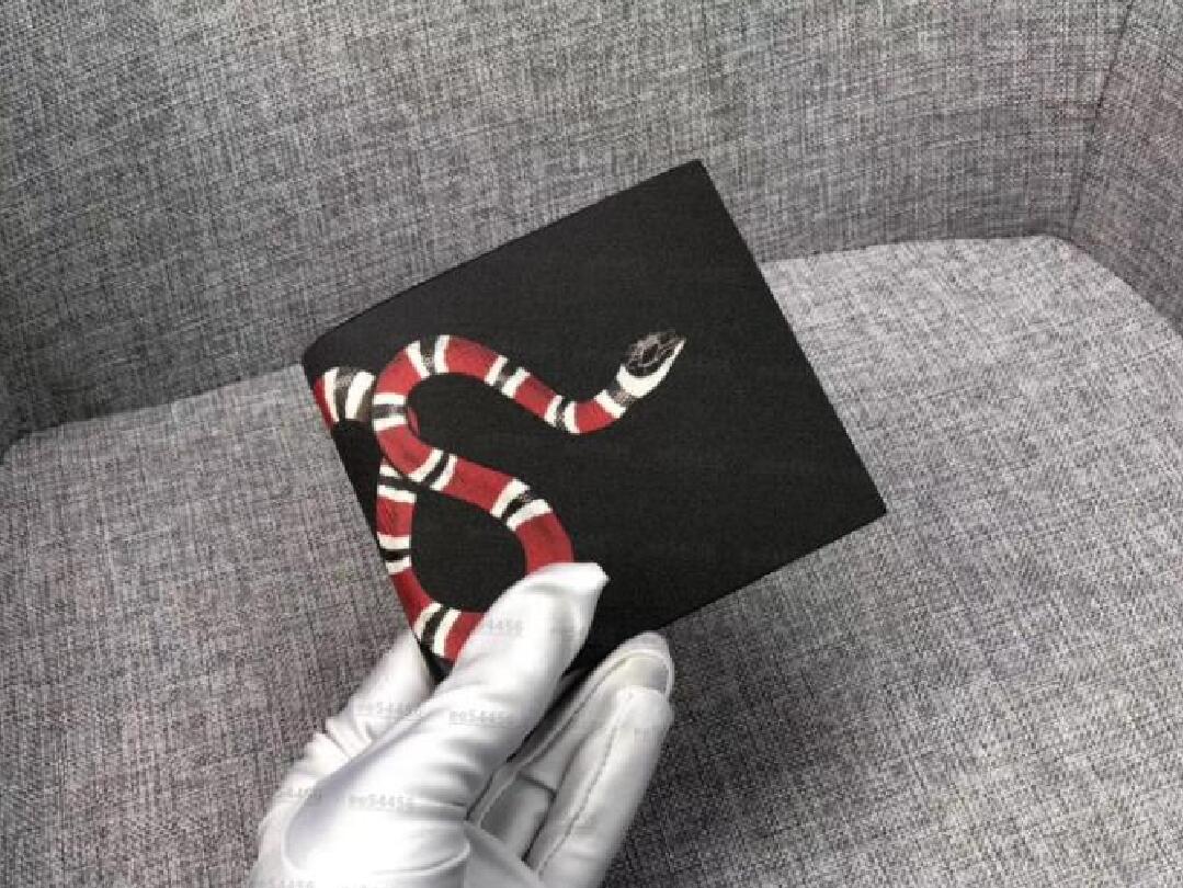 Men Animal Designers Fashion Short Wallet Leather Black Snake Tiger Bee Women Luxury Purse Card Holders With Gift Box Top Quality, Brown snake
Men Animal Designers Fashion Short Wallet Leather Black Snake Tiger Bee Women Luxury Purse Card Holders With Gift Box Top Quality, Brown snake
