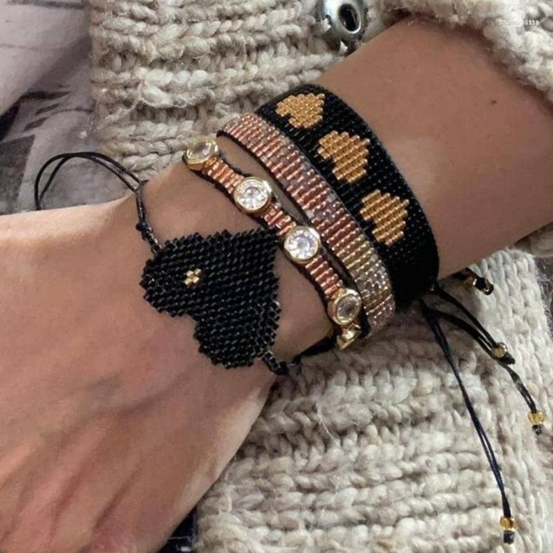 Strand Beaded Strands XUXI Women Rope Chain Bracelet Japan Rice Beads Hand-Made Fashion Adjustable Boho S216 Raym22
Strand Beaded Strands XUXI Women Rope Chain Bracelet Japan Rice Beads Hand-Made Fashion Adjustable Boho S216 Raym22