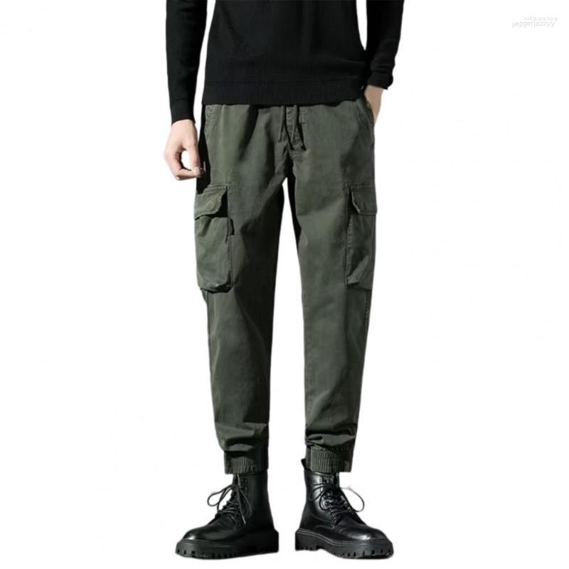 Men's Pants Men's Cargo Solid Color Multi Pockets Elastic Waist Loose Deep Crotch Match Top Drawstring Straight Men Trousers Outwear, Black
Men's Pants Men's Cargo Solid Color Multi Pockets Elastic Waist Loose Deep Crotch Match Top Drawstring Straight Men Trousers Outwear, Black